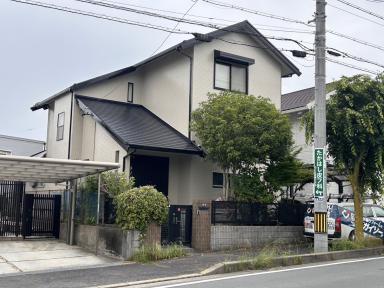 ミサワホーム様施工の津市観音寺K様邸外部塗装工事完工いたしました