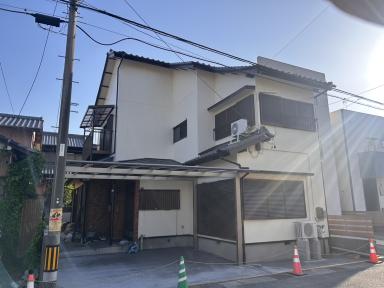 津市江戸橋K様邸和風外部塗装工事完工しました。